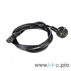 Шнур питания с заземлением IEC 60320 C13/EU-Schuko, 10А/250В (3x1,0), 5 м. (R-10-Cord-C13-S-5), фото2