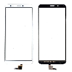 Сенсорное стекло (тачскрин) для Huawei Honor 7C pro, белое, фото4