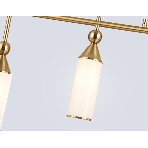 Светильник Ambrella light LH55274/4 BS/FR латунь/белый матовый E14*4 max 40W 845*65*1150, фото4