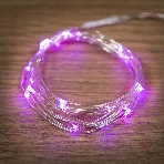 Новогодние светоукрашения Neon-night гирлянда светодиодная 'Роса' 2 м, 20 диодов, цвет розовый, фото 1