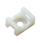 Площадка для крепления стяжки Rexant (ПС-2) 22x16 мм, белая, упаковка 100 шт., фото 1