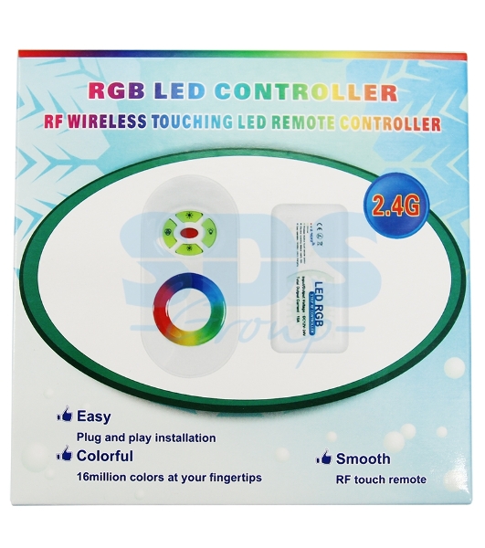 Контроллер LED RGb 2.4G (полусенсорное управление) LAMPER