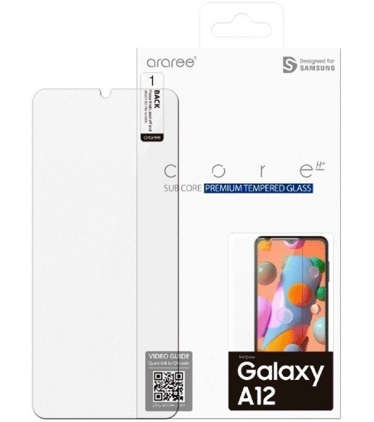 Защитное стекло для экрана Samsung araree by KDLAB для Samsung Galaxy A12 прозрачная 1шт. (GP-TTA125KDATR)