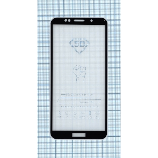 Защитное стекло 'Полное покрытие' Huawei Y5p черный