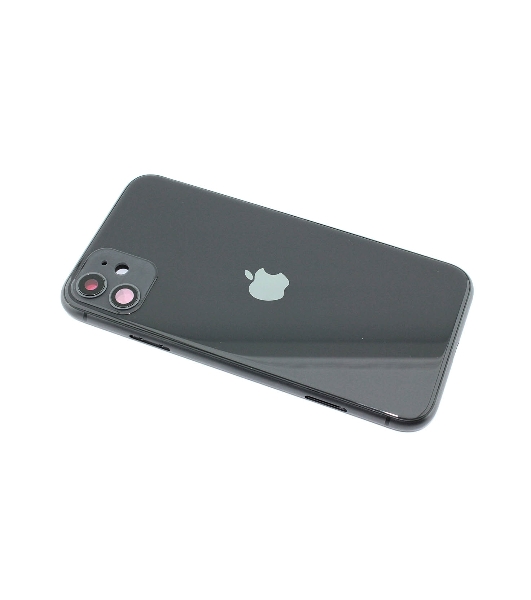 Задняя крышка (корпус) в сборе с рамкой для Apple iPhone 11 черный