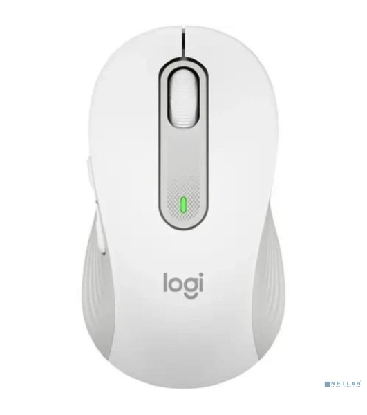 Мышь беспроводная Logitech Signature M650 белый, 4000 dpi, радиоканал, Bluetooth, USB, кнопки - 5