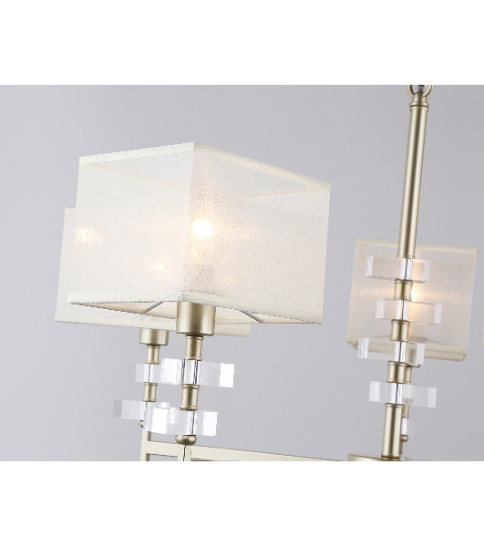 Люстра Ambrella light LH71331/5 CGD золото E14/5 max 40W D700*850