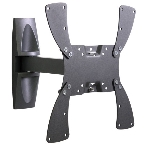Кронштейн для телевизора Holder LCDS-5020 черный глянец 22'-42' макс.30кг настенный поворот и наклон, фото 1