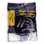 Кабель Cablexpert HDMI CCP-HDMI8К-2.5M, 19M/19M, v2.1, 8К, медь, позол.разъемы, экран, оплетка, 2.5м, черный, пакет, фото3