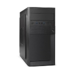 Компьютерный корпус Minitower ExeGate BAA-308U2-AAA400 (mATX, БП AAA400 с вент. 8см, 1хUSB+2хUSB 3.0, HD Audio, черный), фото9