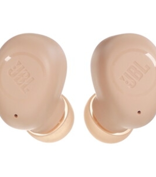 Наушники TWS JBL Wave Buds белый, внутриканальные, Bluetooth, быстрая зарядка, до 8 ч