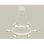 Светильник Ambrella light XB9191152/6 SWH/PYG белый песок/золото желтое полированное GX53 (C9191, N8124), фото3