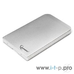 Внешний корпус для HDD Gembird EE2-U2S-41-S 2.5' EE2-U2S-41, серебро, USB 2.0, SATA, металл, фото2