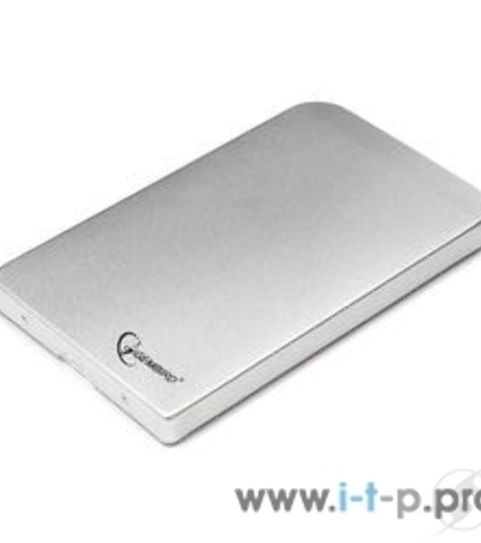 Внешний корпус для HDD Gembird EE2-U2S-41-S 2.5' EE2-U2S-41, серебро, USB 2.0, SATA, металл