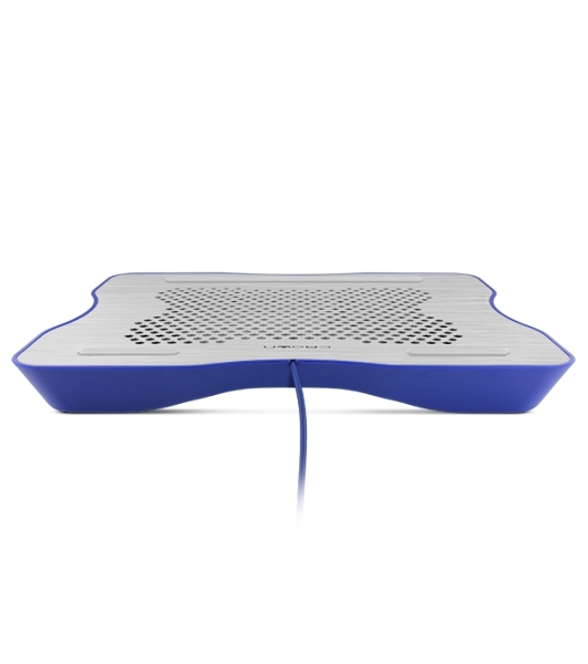 Подставка для ноутбука CROWN CMLC-1001 silver&blue (до 15,6', материал металл Вес 530 г Размер 331* 264*43 мм)