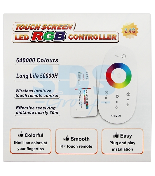 Контроллер LED RGb 2.4G (сенсорное управление) LAMPER