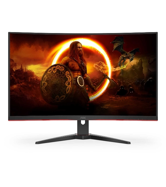 Монитор 31.5' AOC C32G2ZE/BK VA 1920x1080, 240 Гц, 4 мс, 16:9, 300 кд/м2, 2xHDMI, 1xDP, изогнутый, черный