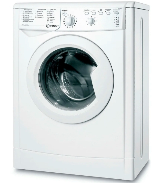 Стиральная машина Indesit IWUB 4085 (CIS) белый, загр. фронтальная макс.: 4 кг 800 об/мин класс: А