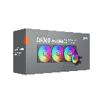 Система охлаждения PCCooler DA360 Pro ARGb черный 120мм алюминий+медь 2200rpm 33.7db 4-pin 300W, фото2