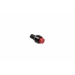 Выключатель-кнопка Rexant 250V 1А (2с) (ON)-OFF Б/Фикс красный Micro, фото 1
