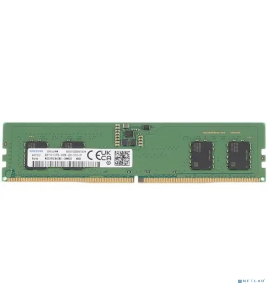 Оперативная память Samsung, DDR5, 8Gb (1x8 Gb), 5600 MHz, CL40, DIMM