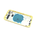 Задняя крышка (корпус) в сборе с рамкой для Apple iPhone 11 желтый, фото2