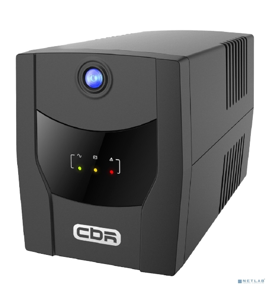 Источник бесперебойного питания CBR QTM-1500T-4F-LCUC Line Interactive 1500VA/900W 9Ah12V 4 x Shuko, HID-USB, RJ45/11