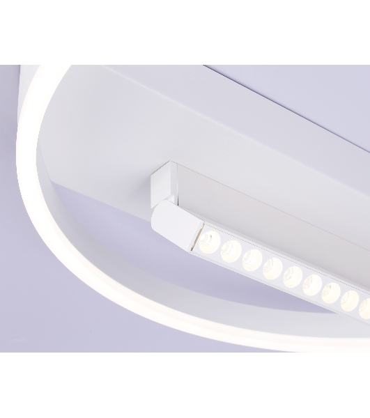 Светильник Ambrella light FL51457/1+1 WH белый 60W 3000K-6400K+4200K D500*110 (ПДУ РАДИО 2.4G)