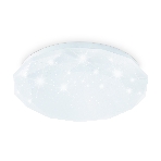Потолочный светодиодный светильник Ambrella light FZ1016 WH белый 16W 6400K D250*55 (Без ПДУ), фото 1