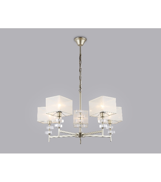 Люстра Ambrella light LH71331/5 CGD золото E14/5 max 40W D700*850