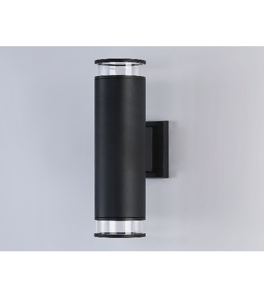 Светильник Ambrella light ST3821/2 BK/CL черный/прозрачный IP54 GU10/2 max 35W 310*90*160