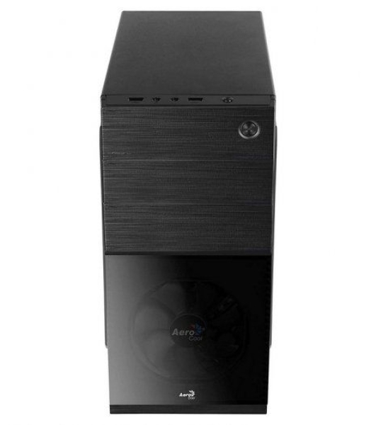 Компьютерный корпус Aerocool/Formula Cs-105, mATX, без БП, 187x361x355мм (ШxГxВ), USB 3.0 x1, USB 2.0 x1, металл 0,5мм, 120-мм вентилятор в комплекте, черный