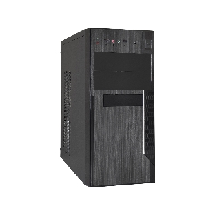 Компьютерный корпус Minitower ExeGate EX283244RUS MA-373X-UN500 Black, mATX (UN500, 120мм) 2*USB, Audio