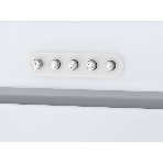 Вытяжка встраиваемая HOMSair Crocus Push 52 белый, 51.8 см, 850 куб. м/ч, 53 дБ, фото6