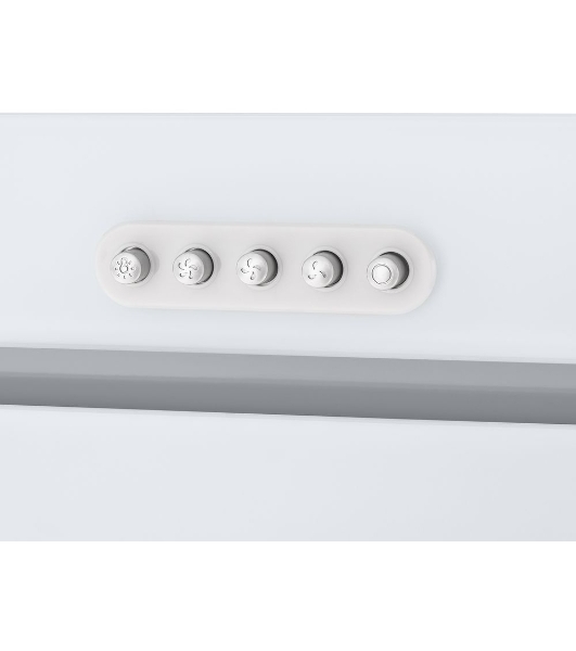 Вытяжка встраиваемая HOMSair Crocus Push 52 белый, 51.8 см, 850 куб. м/ч, 53 дБ