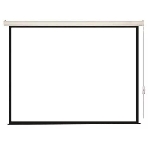 Экран с электроприводом Lumien Eco Control 180x180 см (раб. область 174х174 см) Matte White черная кайма по периметру 1:1, фото 1
