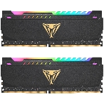 Оперативная память Patriot Viper Steel, DDR4, 32GB (2x16GB), 3600MHz, CL20, DIMM, с радиатором, RGB, черный, фото2