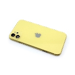 Задняя крышка (корпус) в сборе с рамкой для Apple iPhone 11 желтый, фото 1