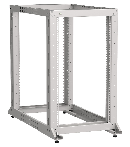 Стойка двухрамная ITK Linea LF35-33U61-2GM 33U 600 мм X 1000 мм 700 кг серый
