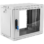 Шкаф коммутационный ЦМО (ШРН-9.500) настенный 9U 600x529 мм пер. дв. стекл. 200 кг серый 470 мм 180 град., фото7