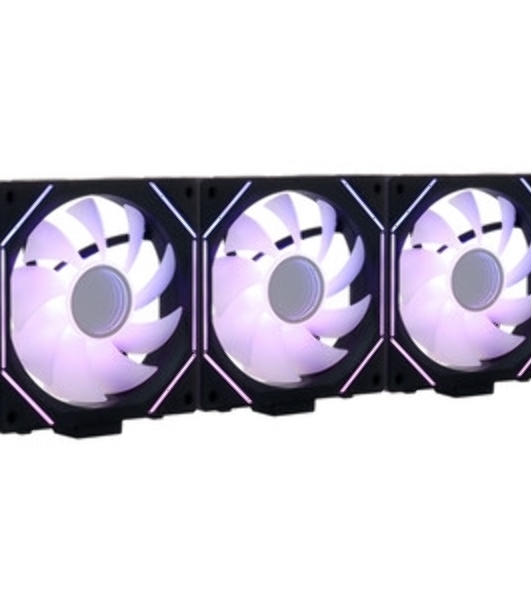 Комплект вентиляторов Gamma F12 UNI BK ARGB 3 IN 1