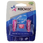 Аккумулятор Космос KOCR03NIMH(1000MAH)R03 NiMn 1000мА·ч BP-2 (блист.2шт.) ЦЕНА ЗА 1 шт, фото3