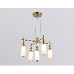 Люстра Ambrella light LH55276/5 BS/FR латунь/белый матовый E14*5 max 40W D520*1390, фото8