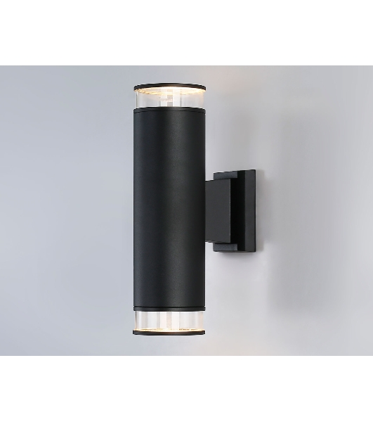 Светильник Ambrella light ST3821/2 BK/CL черный/прозрачный IP54 GU10/2 max 35W 310*90*160