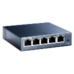 Коммутатор TP-Link SOHO TL-SG105 5-port Desktop Gigabit Switch, 5 10/100/1000M RJ45 ports, metal case, фото3