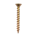 Саморез оконный Kranz острый, 4.1х35, желтый цинк, короб (500 шт./уп.), фото5
