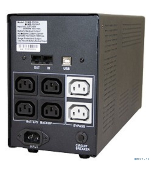Источник бесперебойного питания Powercom Imperial IMD-1200AP 720Вт 1200ВА черный