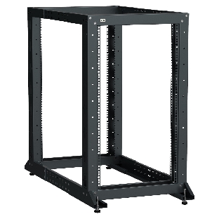 Стойка двухрамная ITK Linea LF05-42U61-2GM 42U 600 мм X 1000 мм 700 кг черный