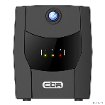 Источник бесперебойного питания CBR QTM-1500T-4F-LCUC Line Interactive 1500VA/900W 9Ah12V 4 x Shuko, HID-USB, RJ45/11, фото 1