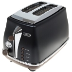 Тостер DeLonghi CTOV2103.BK черный, 900 Вт, 2 слота, фото9